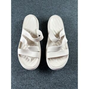 Crocs Womens Getaway Casual Strappy Sandals Light Pink Beach Resort Cruise Sz 11